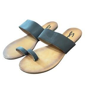 Seven 7 Women Lucy Brown Sandals Flip Flops Sz 10 Beach Coastal Vacation Comfort
